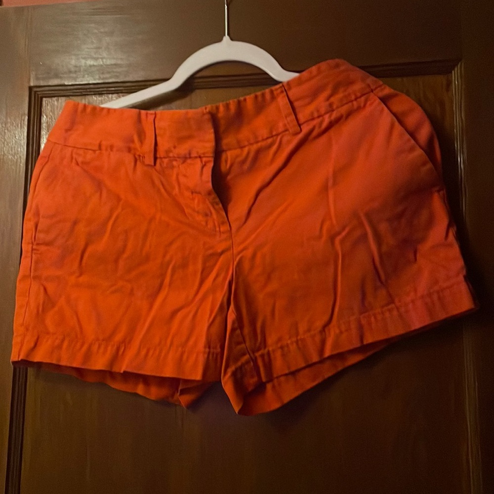 Orange loft shorts